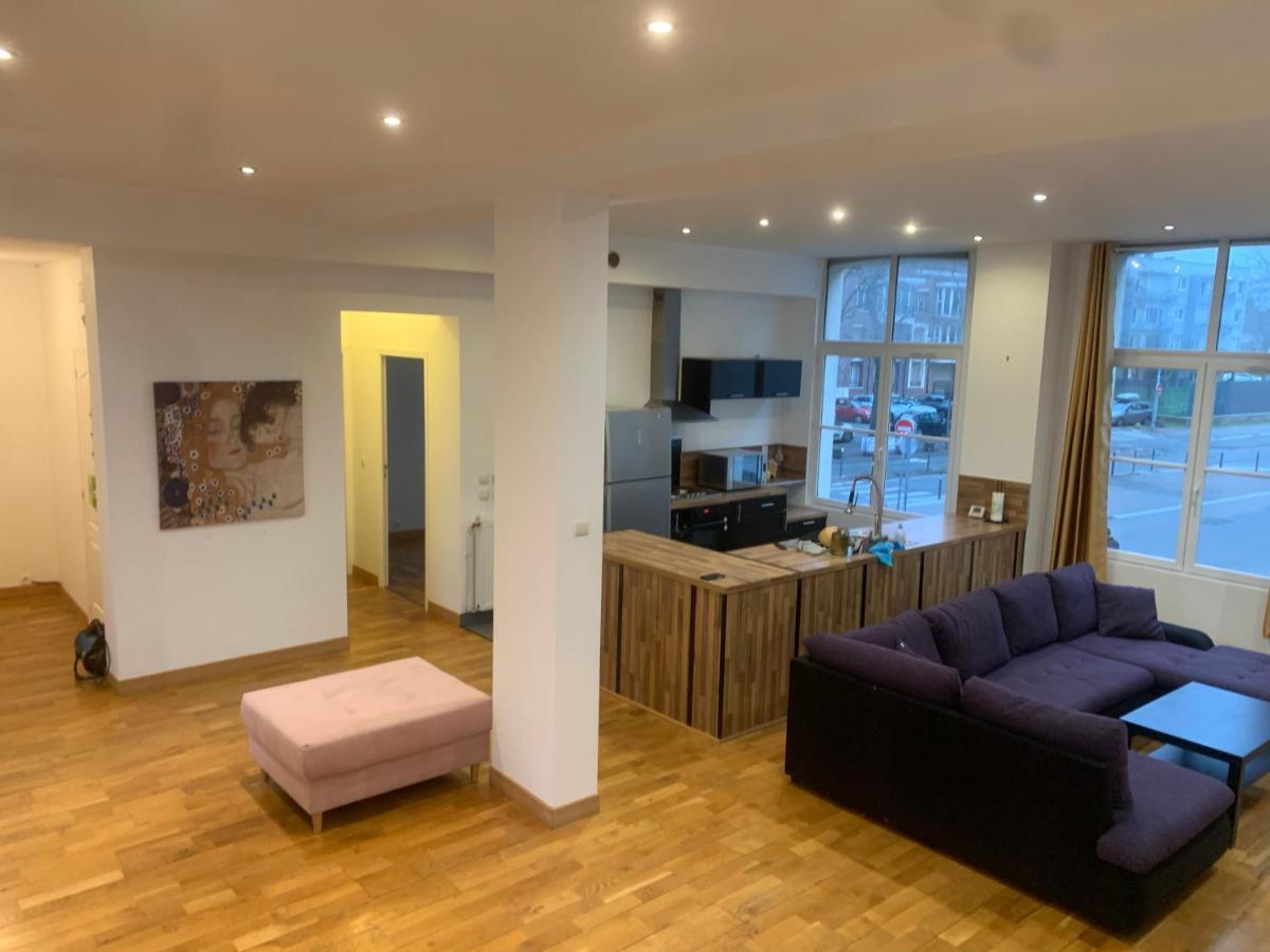 Spacieux 100 M2 Pour 7 Personnes En Plein Centre-Ville Lille Dış mekan fotoğraf